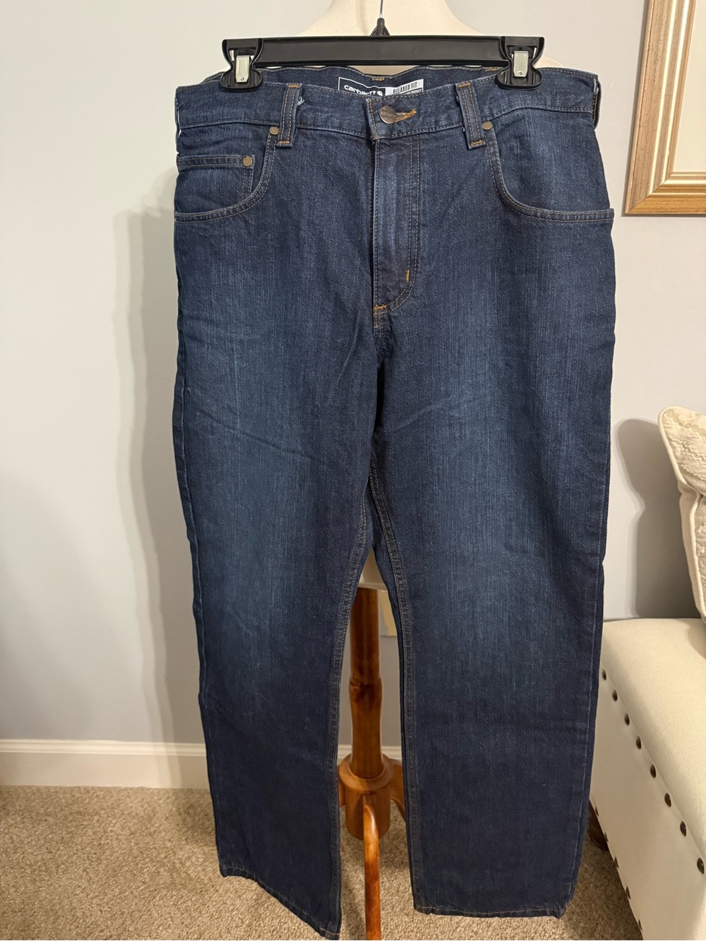 Carhartt Indigo relaxed fit Jeans